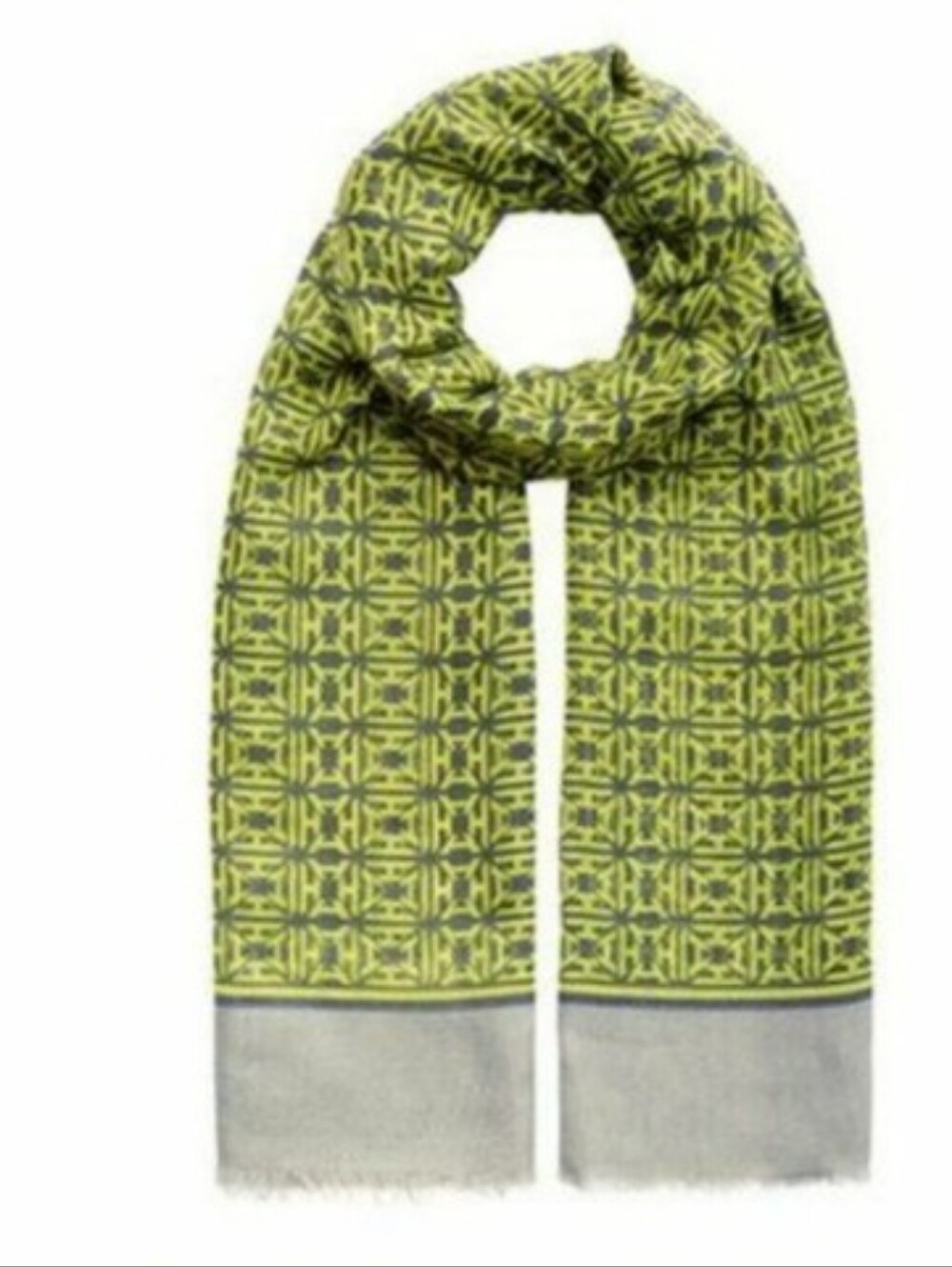 India Hicks Heritage Scarf- Rapeseed